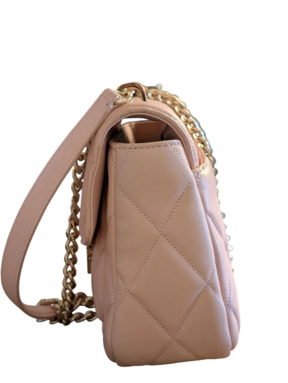 Kate Spade ♠️ New York Carey Quilted Medium Flap Shoulder Bag Light Pink